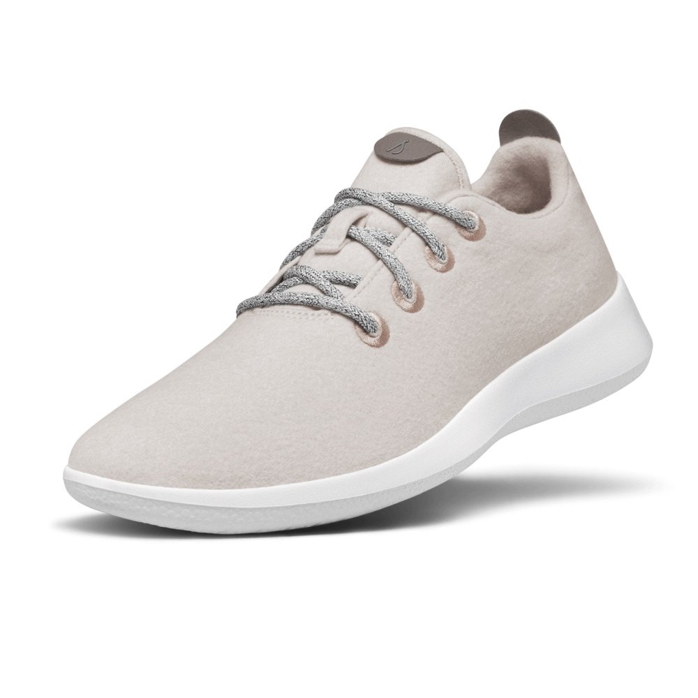 Allbirds Men's Sneakers Beige - Wool Runners - 15678RAKT